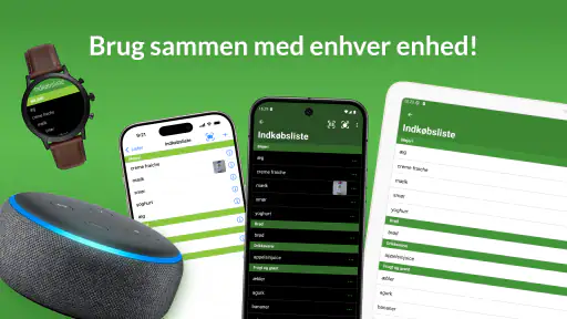 OurGroceries Indkøbsliste screenshot