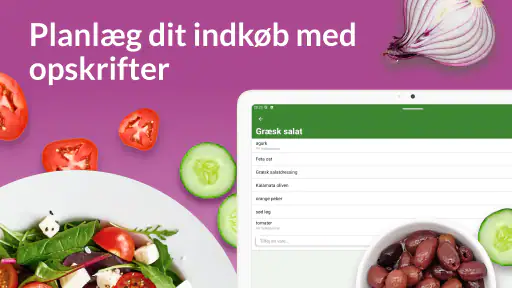 OurGroceries Indkøbsliste screenshot