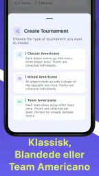 Padel Americano Generator screenshot