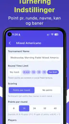 Padel Americano Generator screenshot