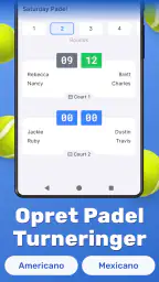 PadelMix - Padel Americano screenshot