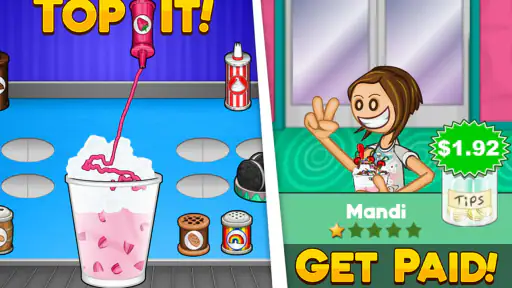 Papa's Freezeria HD screenshot