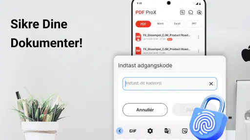PDF-læser og PDF-editor screenshot
