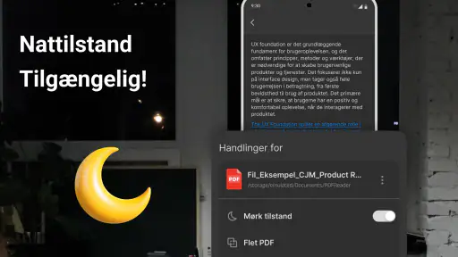 PDF-læser og PDF-editor screenshot