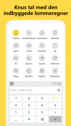 Pengeforvalter–Budget,Udgifter screenshot