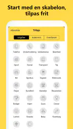 Pengeforvalter–Budget,Udgifter screenshot