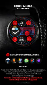PER009 Sport Watch Face Mesa screenshot