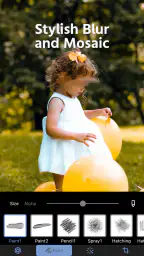 Photo Blur & Mosaic Effects screenshot