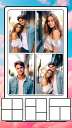 Photo frame app, collage maker screenshot