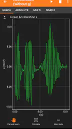 phyphox screenshot