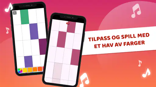 Piano Tiles Klassiske spill screenshot