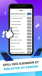 Piano Tiles Klassiske spill screenshot