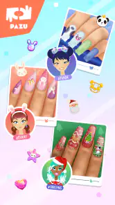 Piger Neglesalon - pige spil screenshot