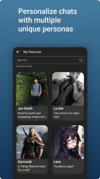 PixelChat - AI-karakter Chat screenshot