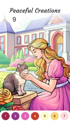 Pixie Color: Paint by Number screenshot