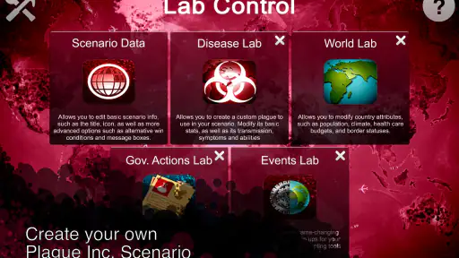 Plague Inc: Scenario Creator screenshot