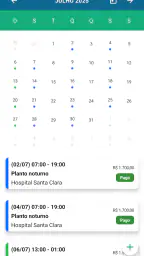 Plantãozinho screenshot