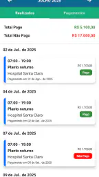 Plantãozinho screenshot