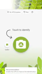 PlantNet Plante Identificering screenshot