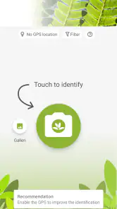 PlantNet Plante Identificering screenshot
