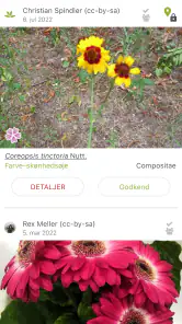 PlantNet Plante Identificering screenshot