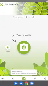 PlantNet Plante Identificering screenshot