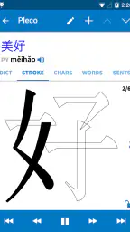 Pleco Chinese Dictionary screenshot