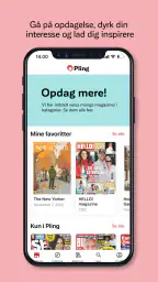 Pling: Læs magasiner & blade screenshot