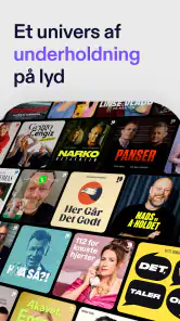 Podimo - Podcasts & Lydbøger screenshot