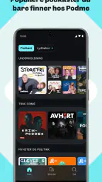 Podme - podkaster og lydbøker screenshot