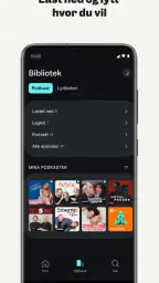 Podme - podkaster og lydbøker screenshot