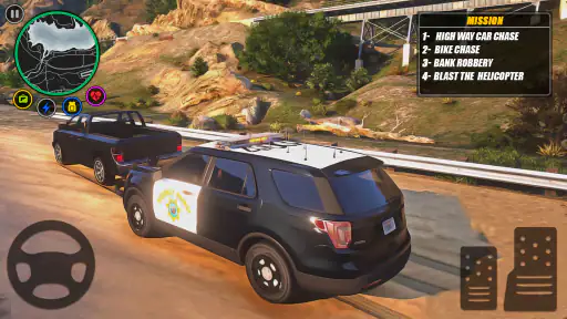 Politiets van kørsel: Van Game screenshot