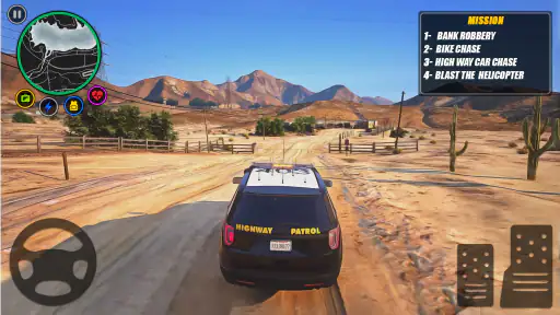 Politiets van kørsel: Van Game screenshot
