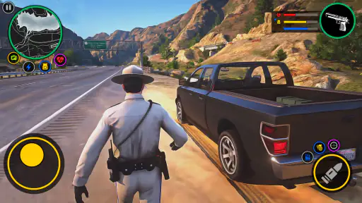Politiets van kørsel: Van Game screenshot