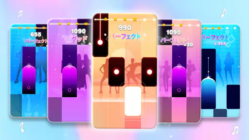 Pop Piano 2: Fliser Musik Spil screenshot