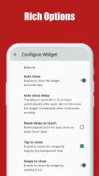 Popup Widget screenshot