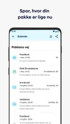 PostNord screenshot