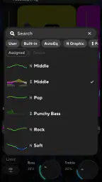 Poweramp Equalizer screenshot