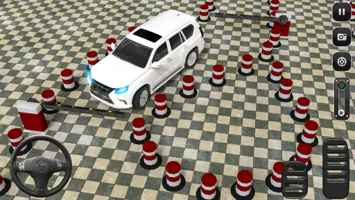 Prado Car Games Modern Parking screenshot