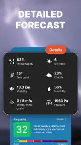 Præcis Vejr i realtid - Radar screenshot
