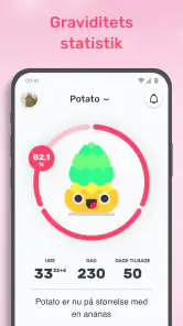Preggers Gravid og Baby App screenshot