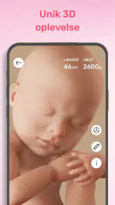 Preggers Gravid og Baby App screenshot