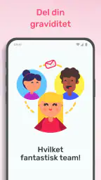 Preggers Gravid og Baby App screenshot