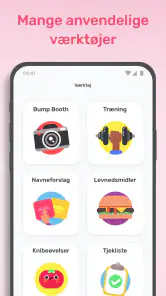 Preggers Gravid og Baby App screenshot