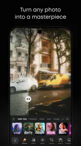 PREQUEL AI Filter Photo Editor screenshot
