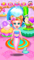 Princess Mermaid At Hair Salon screenshot