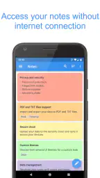 Private Notepad - safe notes screenshot