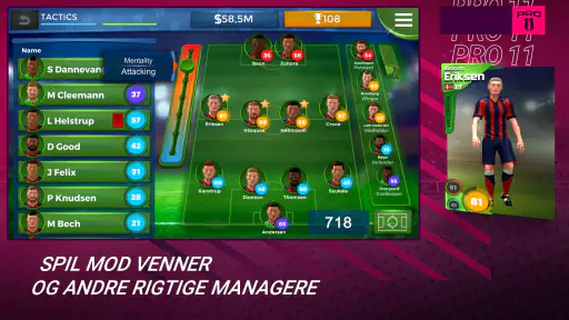 Pro 11 - Football Manager Game screenshot