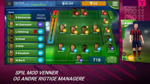 Pro 11 - Football Manager Game screenshot