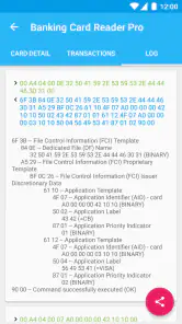 Pro kreditkortlæser NFC screenshot